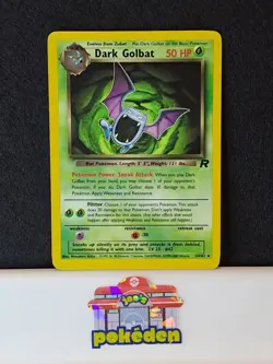 Dark Golbat 24/82 Team Rocket Non-Holo Rare - Pokemon TCG NM-LP - Image 1