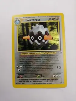 Forretress Pokemon Neo Discovery Holo Rare 2/75 LP - Image 1