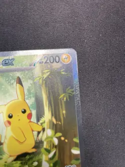 Pokemon Forest Pikachu ex 276/217 Ascended Heroes SIR English - New Raw Copy - Image 4