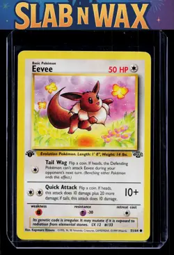 Pokemon tcg Jungle Eevee #51/64 1st edition - Image 1