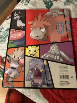 2006 9 Pocket Ultra Pro Pokemon Binder Arcanine And Others. (Binder only) - Image 5