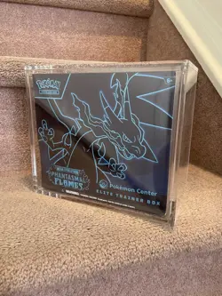 Pokemon TCG: Phantasmal Flames - Pokemon Center ETB Elite Trainer Box SEALED - Image 1