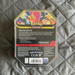 Pokemon TCG Mega Charizard Y & Charizard Tin 10-10300-120 Multicolor - Image 2