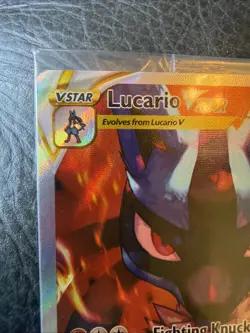 Pokemon TCG Lucario VSTAR SWSH291 SEALED Black Star Promo Crown Zenith Holo - Image 4