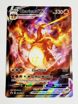 Pokemon TCG Charizard VMAX Sword & Shield Promo SWSH261 Holo Promo - Image 1