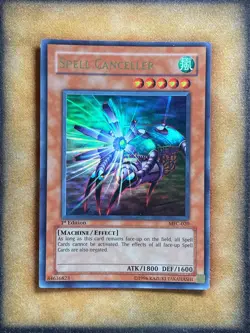 Yugioh Spell Canceller MFC-020 Ultra Rare 1st Ed MP - Image 1