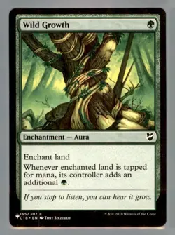 MTG - C18 #282 Wild Growth - Image 1