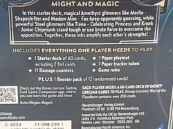 Disney Lorcana - Rise of the Floodborn - Starter Deck Set of 2 Sealed New Decks - Image 5