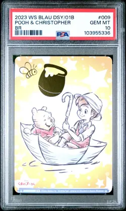 2023 Weiss Schwarz Blau Disney - Pooh & Christopher Robin DSY/01B-009B - PSA 10 - Image 1