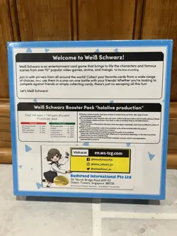 Weiss Schwarz Hololive Production Vol 1 1st Edition Sealed Booster Box English - Image 2