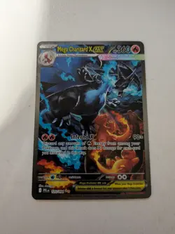 Mega Charizard X ex 125/094 : Phantasmal Flames Holo Pokemon Card - Image 1