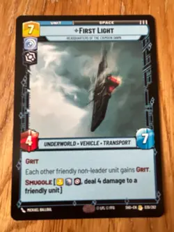 STAR WARS UNLIMITED TCG SHADOWS OF THE GALAXY: RARE CARD SELECTION - MULTIBUY - Image 5