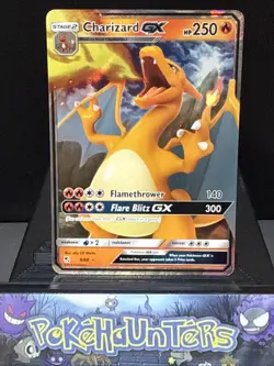 Pokemon Card Charizard GX 9/68 Ultra Rare Hidden Fates Near Mint - Image 1
