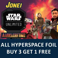 Star Wars Unlimited A Lawless Time LAW EN Single Hyperspace Foil Cards C U R S - Image 1