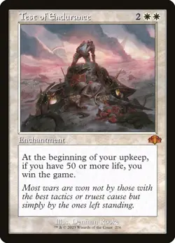 MTG - Test of Endurance (Retro) - Dominaria Remastered - X1 - (NM) - #P7653 - Image 1