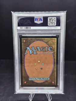 1995 Magic The Gathering Torture Homelands No Hood Version PSA 9 - Image 2