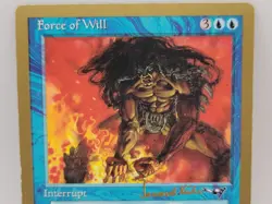 MTG Force of Will Gold Border 1997 World Championship Seattle Not Tournament... - Image 2