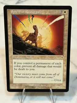 MTG Spirit of Resistance Invasion Regular LP 38/350 English Rare - Image 1