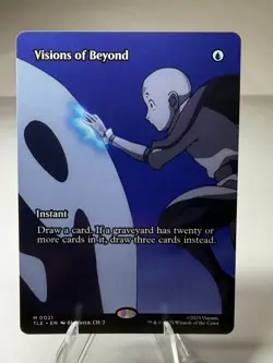 Visions of Beyond 21 Borderless MTG Avatar: The Last Airbender Eternal Legal - Image 1