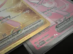 Pokemon TCG Mew ex 205/165 + 193/165 Sv: Scarlet & Violet 151 Ultra Rare NM - Image 2