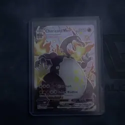 Charizard VMAX SV107/SV122 Shining Fates Shiny Vault Holo Rare Pokemon Card - Image 1