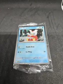 Delibird 046/193 Pokemon TCG Holiday Calendar 2025 Festive Stamp Promo Card - Image 1