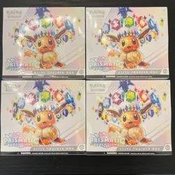 Pokemon TCG: Prismatic Evolutions ETB (Lot of 4) - Sealed/New (READ DESCRIPTION) - Image 1