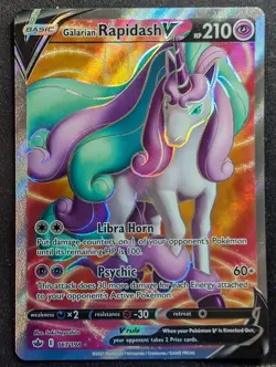 Galarian Rapidash V - 167/198 Chilling Reign (Pokemon) - Image 1