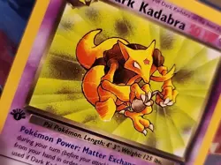 Pokemon TCG Dark Kadabra Card 39/82 Team Rocket 1st Edition - Image 2