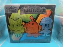 Pokemon Paldea Evolved elite trainer box new sealed w/ case - Image 1