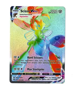 Pokemon TCG- S&S Darkness Ablaze- Scizor VMAX 193/189 Secret Rare FA Holo - Image 1