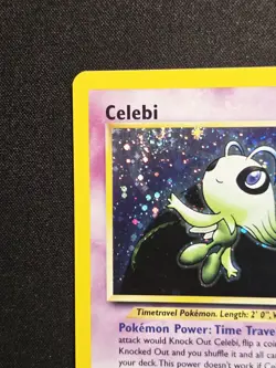 Celebi 3/64 Holo Rare 2001 Neo Revelation Wizards Of The Coast WOTC Pokemon LP - Image 4