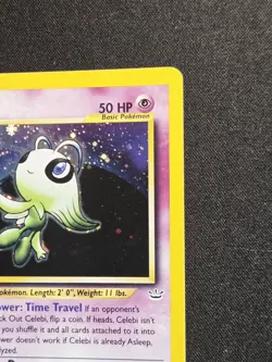 Celebi 3/64 Holo Rare 2001 Neo Revelation Wizards Of The Coast WOTC Pokemon LP - Image 5