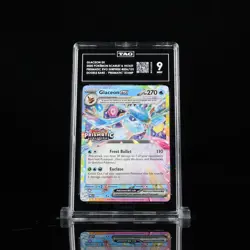 Glaceon ex - (Prismatic Evolutions Stamped) 026/131 TAG 9 - POKEMON TCG ENGLISH - Image 1