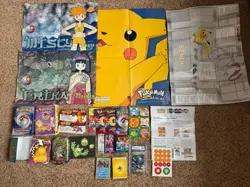 Pokemon Trading Card Game TCG Accessory Lot Vintage And Modern - Image 1