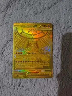 Mega Zygarde EX Full Art gold Pokemon Card 124/088 perfect order set - Image 3