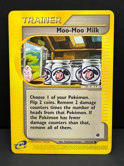 Moo-Moo Milk 155/165 Common Expedition Base Set Pokemon Near Mint - Image 1