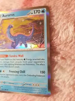 Pokemon Aurorus 024/088 ME03: Perfect Order Rare Holo Card TCG - Image 3