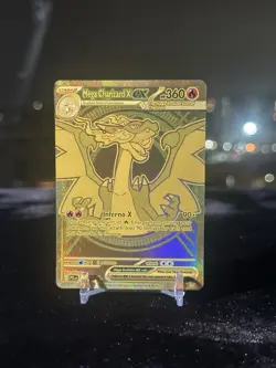 2025 Pokemon Phantasmal Flames Mega Charizard X ex #130 MHR - Mint+ - Image 1