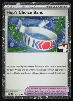 Pokemon Hop’s Choice Band 148/159 Prize Pack Series 8 Cosmo Holo Pack Fresh - NM - Image 1