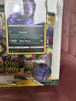 Sword & Shield Evolving Skies 3 Pack Blister + Umbreon Promo Card Pokemon TCG - Image 5