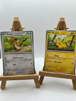 Pokemon TCG - S&V 151 - Pikachu & Eevee Pokemon Together Promo - NM/M - Image 1