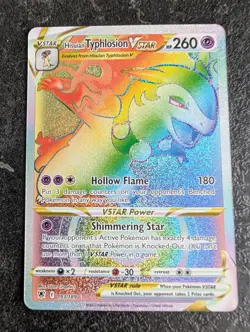 Pokemon Hisuian Typhlosion VSTAR Secret Rare Holo 193/189 Astral Radiance NM - Image 1