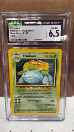 Pokemon Venusaur 15/102 Base Set Holo - Image 1