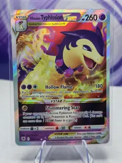 Pokemon TCG Hisuian Typhlosion Vstar Astral Radiance 054/189 NM - Image 1