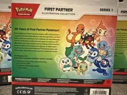 Pokemon First Partner Series 1 Illustration 3 Box Lot w/ 3 Promo Cards - Image 3