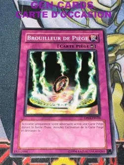 CARTE Yu Gi Oh BROUILLEUR DE PIEGE DP04-FR025 EXCELLENT 3 - Image 1