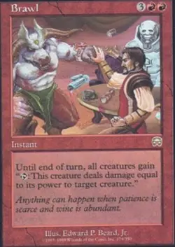Moderatly Played, English - 4 x MTG Brawl Mercadian Masques - Image 1