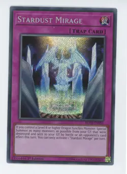 Yugioh Stardust Mirage BLHR-EN055 Secret Rare 1st Edition NM x3 Play set - Image 1
