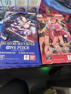 One Piece 28 Piece Sealed Lot Starter Deck Treasure Booster Set Tins Boosters - Image 5